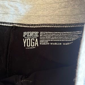 Pink jogger fit leggings size large